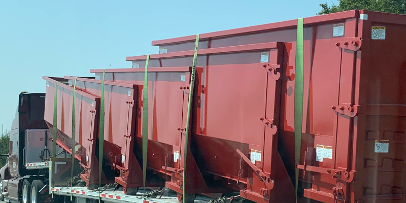 Roll-Off Containers in Rhome, Texas